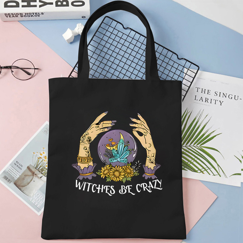Fashionable multi-use linen bag, halloween