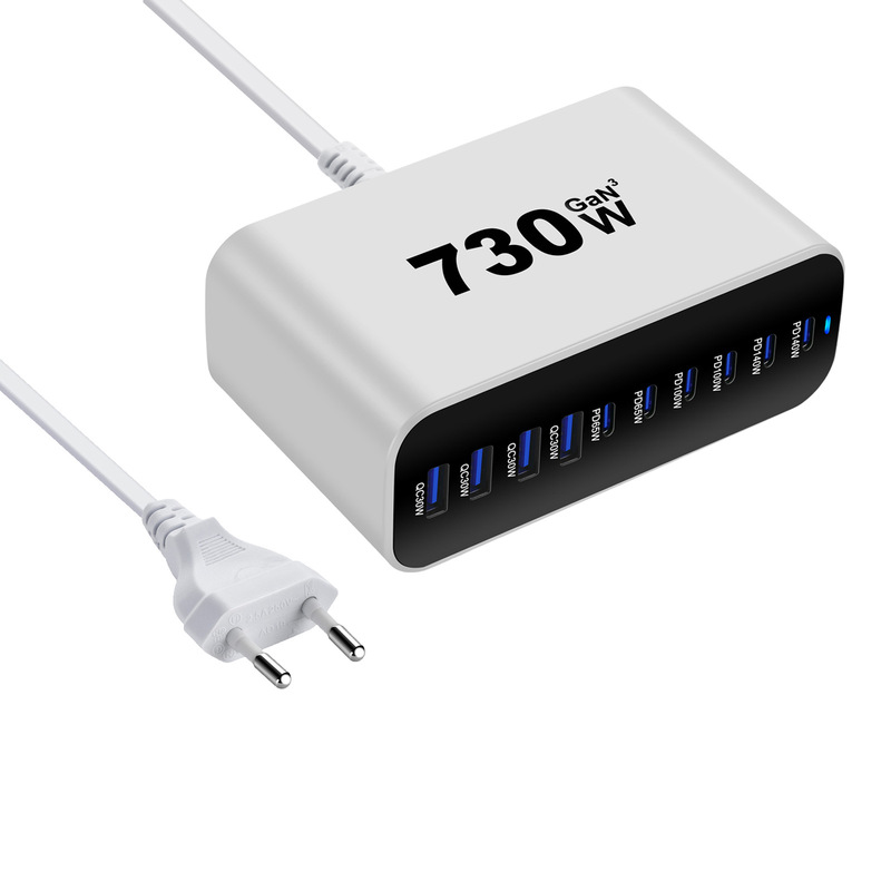 新款800W氮化镓桌面充 跨境专供800W多口PD充电器 800W澳规适配器|undefined