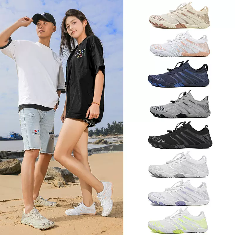 新款跨境健身溯溪鞋沙滩潜水游泳赤足鞋户外休闲涉水鞋徒步跑步鞋