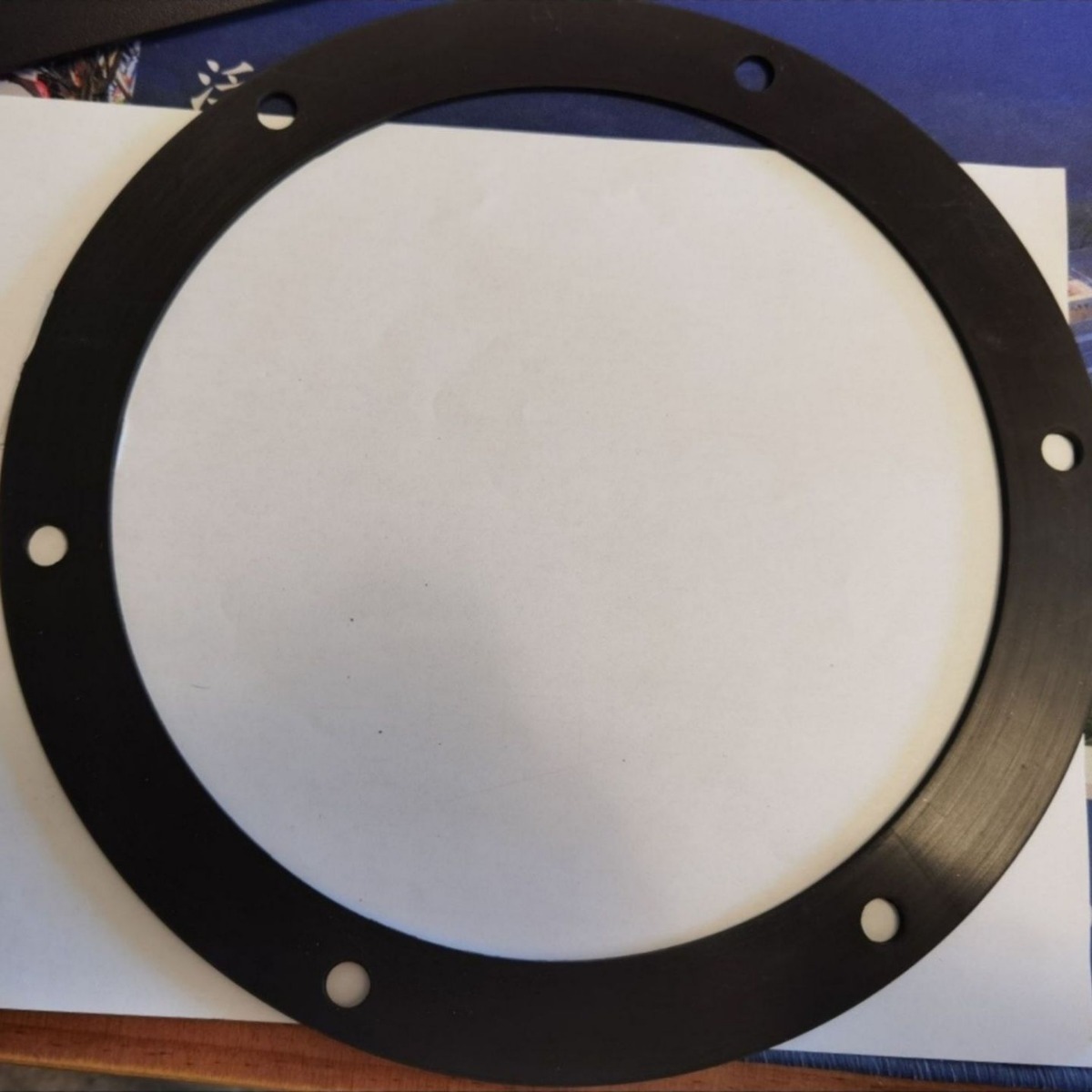 Rubber sealing gasket, flange, rubber gasket, pipeline valve