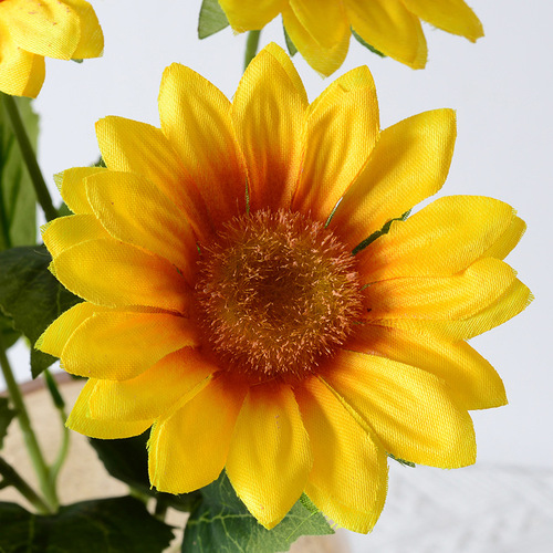 Internet celebrity bobo ball bouquet, simulated sunflower rose creative ornaments, table fake flower decoration, simulated flower diy