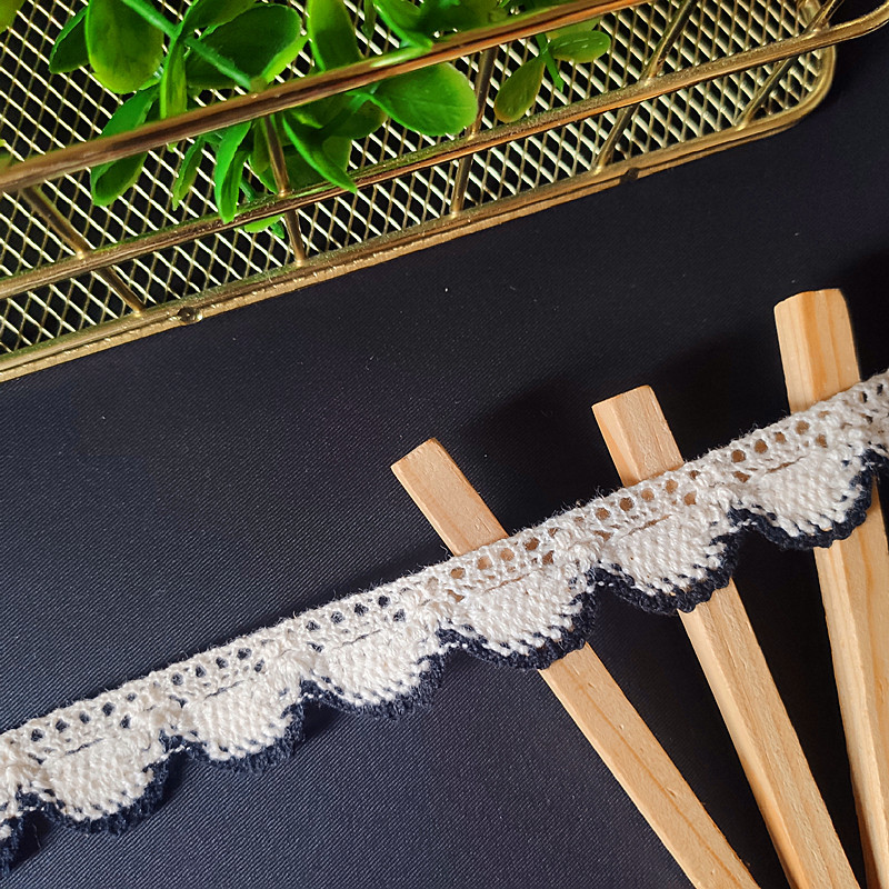 天腾厂家批发 棉线刺绣花边 童装服装家纺女装裙摆边袖口装饰辅料