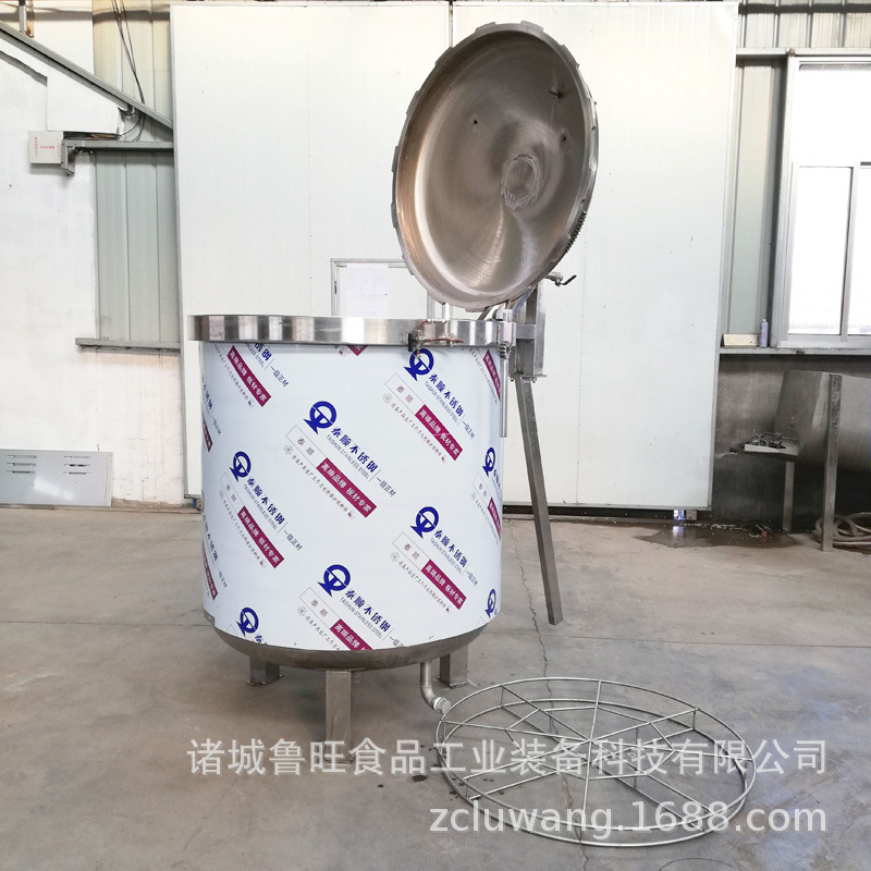 卤煮鸭蛋高压蒸煮罐出油率高 黄米粽子蒸煮锅 玉米高压蒸煮罐