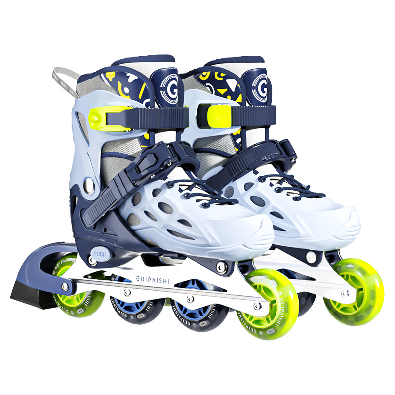 Adjustable Roller Skates For Children Aged 3-12 Beginner Set Professional Skateboarding And Scooter Sports Outdoor Equipment For Boys And Girls_voghion.com