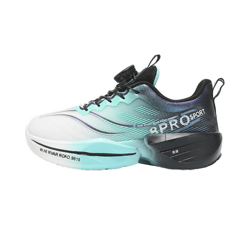 Zapatos deportivos cómodos zapatos deportivos ligeros de color gradiente sin zapatos de baloncesto zapatos infantiles casuales para niños estudiantes chicas pelota