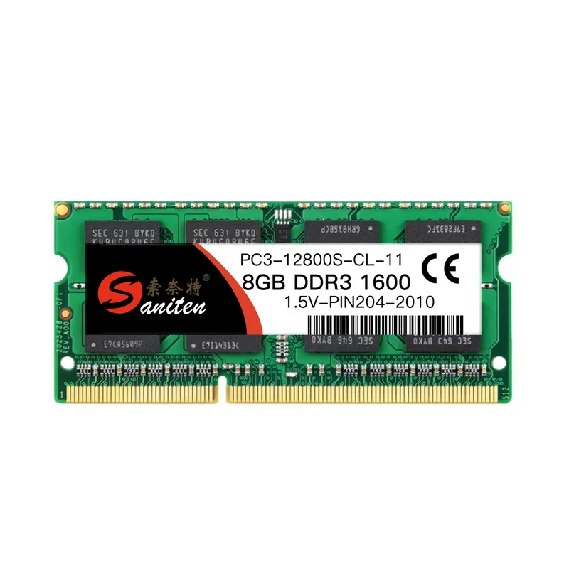 RAM DDR3L 1600 8GB 4GB 1.5V 1.35V SODIMM для ноутбука
