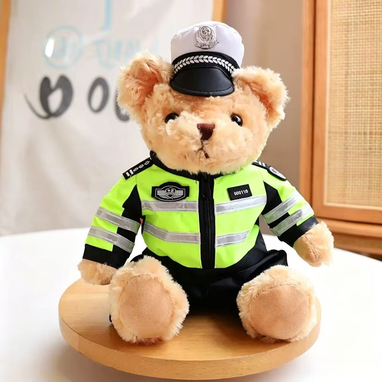 交警小熊 / 25cm