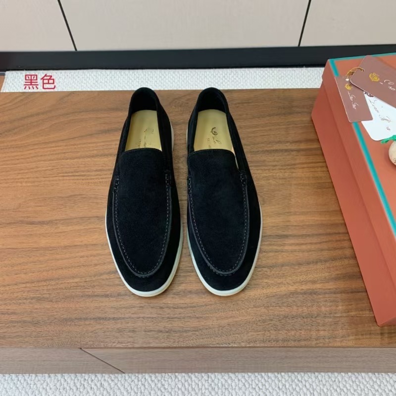 2025新款一脚蹬休闲乐福鞋女英伦套脚豆豆鞋懒人舒适百搭软底男鞋|undefined