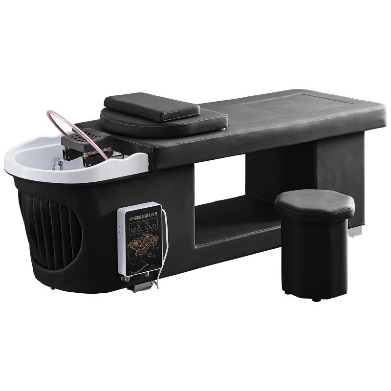 Cama de moxibustión sin humo cama de champú peluquería salón de belleza centro de salud cama de moxibustión fumigación terapia de cabeza cama de masaje