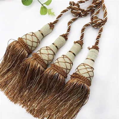 Trailer rope/net/strap – decorative tie ball hanging accessories - one-5-pairs-tennis-deep-coffee
