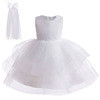 Children's small princess costume, colored soft cloth, dress, tutu skirt, for catwalk