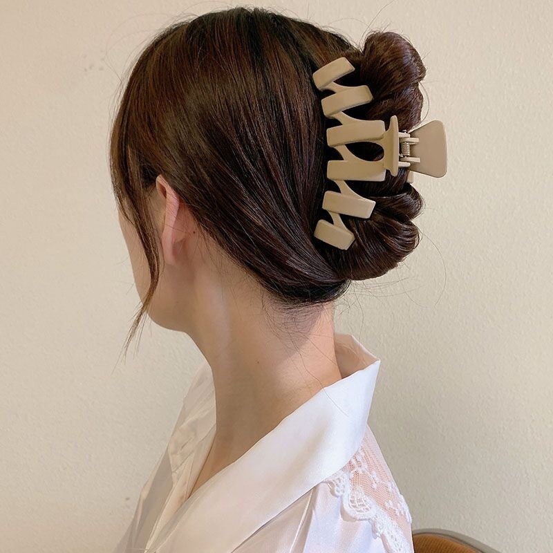女性用ヘアピン、高級感のある韓国東大門と同じスタイルのヘアピン、後頭部のシャーククリップ、女性用ヘアアクセサリー|undefined