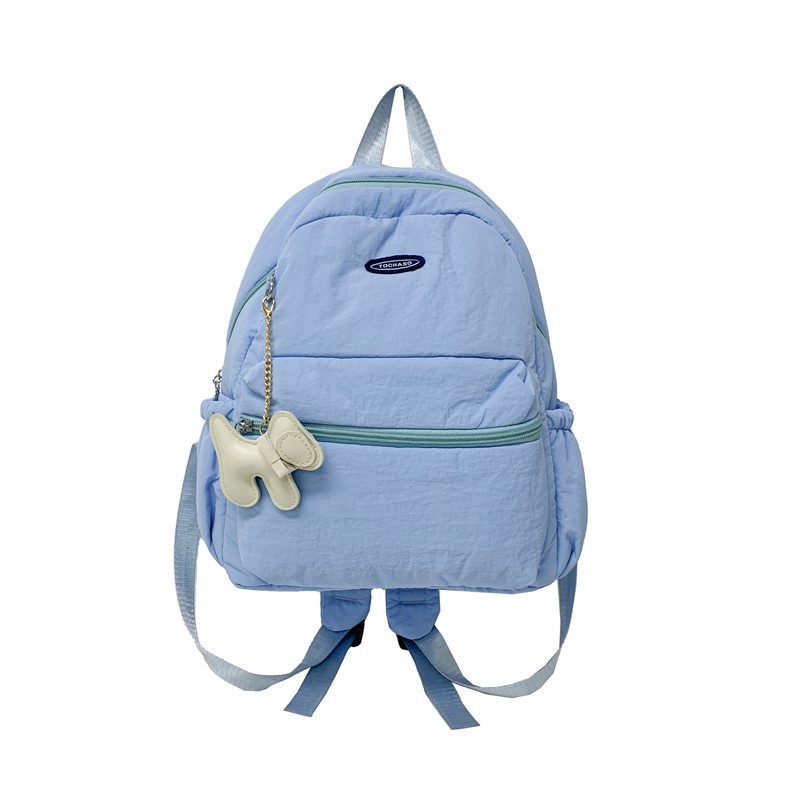 Mochila deportiva de ocio al aire libre para niños y niñas, mochila escolar de gran capacidad, nueva mochila de viaje para niños de color sólido