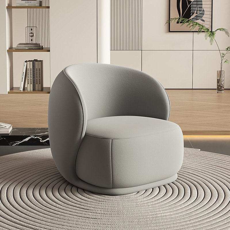 Sofá de estilo crema simple sala de estar silla de diseño sofá de dormitorio sofá de estilo japonés sofá casual image 10