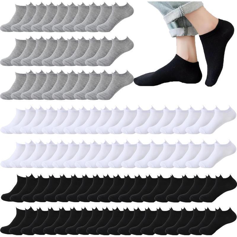 2025 New Cross-Border Dropshipping Women's Low-Cut Ankle Socks Men's Thin Socks