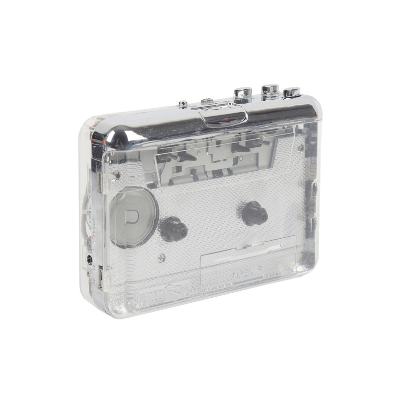 新しい透明銅フライホイールカセットプレーヤー USB カセットから MP3 カセットから MP3 プレーヤー|undefined