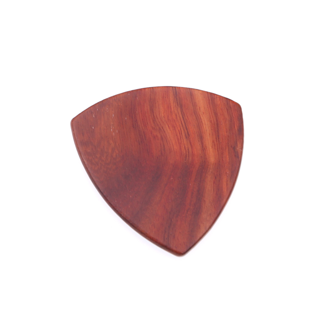 Tallado logo guitarra de madera Pick madera metralla Folk Bass ukulele Pick Guitar Accesorios