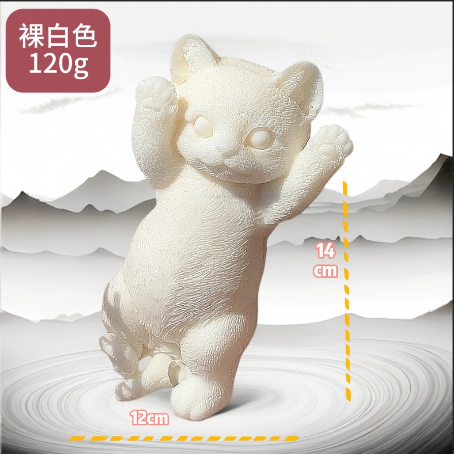 발톱을 들고 - 흰고양이 125g