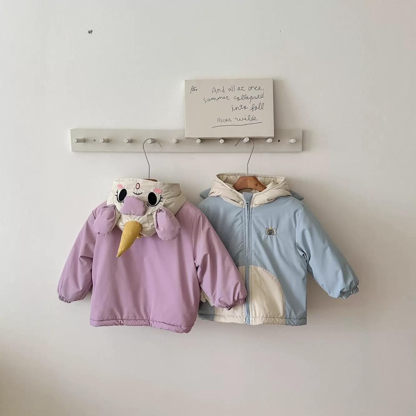 亚马逊童装2025新款儿童羽绒服棉服韩版男女童卡通棉服中小童棉袄