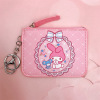 Card holder, wallet, keychain with key