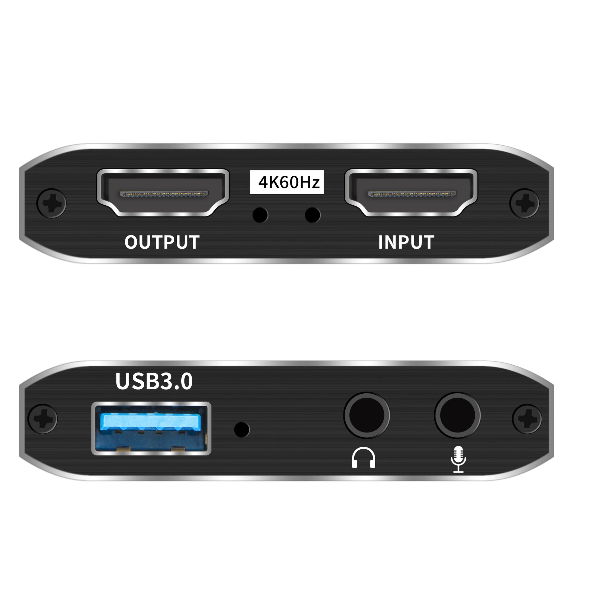 Устройство захвата видео 4K60Гц, карта записывающая HDMI в USB 3.0, коллекционный бокс для записи игр