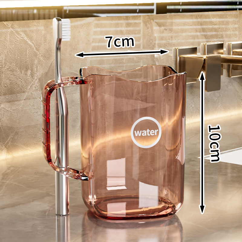 Munsköljsglas för par och studenter estetisk badrumsmugg_voghion.com