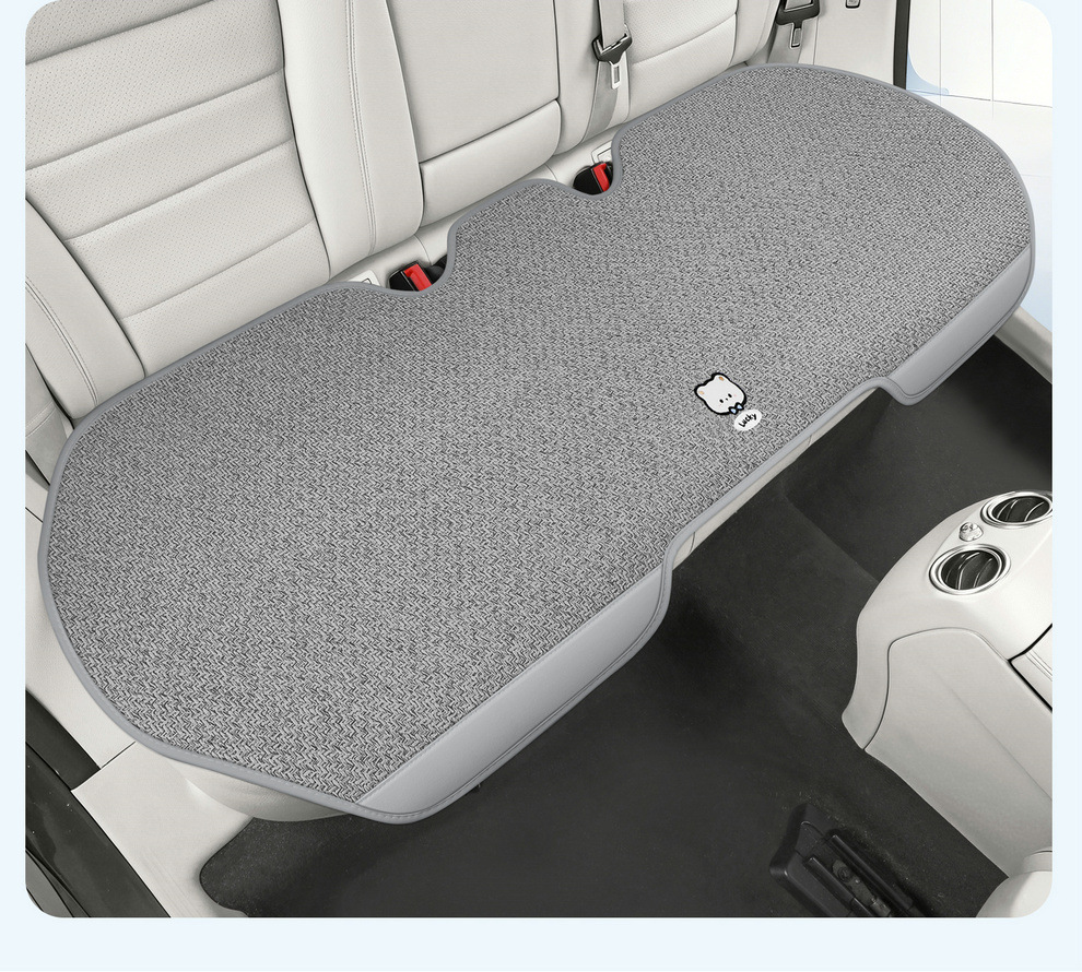 26 New Summer Ice Rattan Business Car Seat Cushions Cartoon Office Seat Pads Computer Chair Cooling Pads