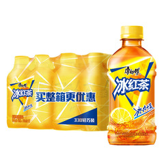 康师傅饮料冰红茶柠檬味茶饮品330ml*12小瓶水便携夏天暑假旅游整
