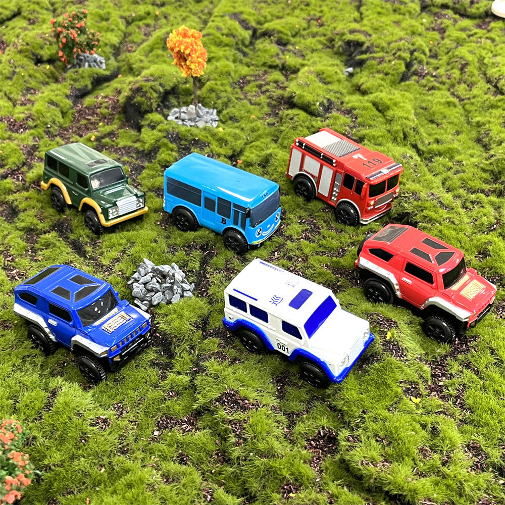 Los niños de dibujos animados de alta velocidad del coche de ferrocarril universal accesorios del coche eléctrico C bebé creativo juguetes educativos al por mayor