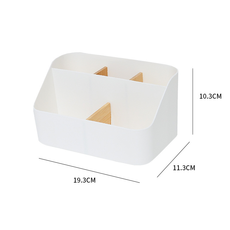 직사각형 사다리 대나무 보관함