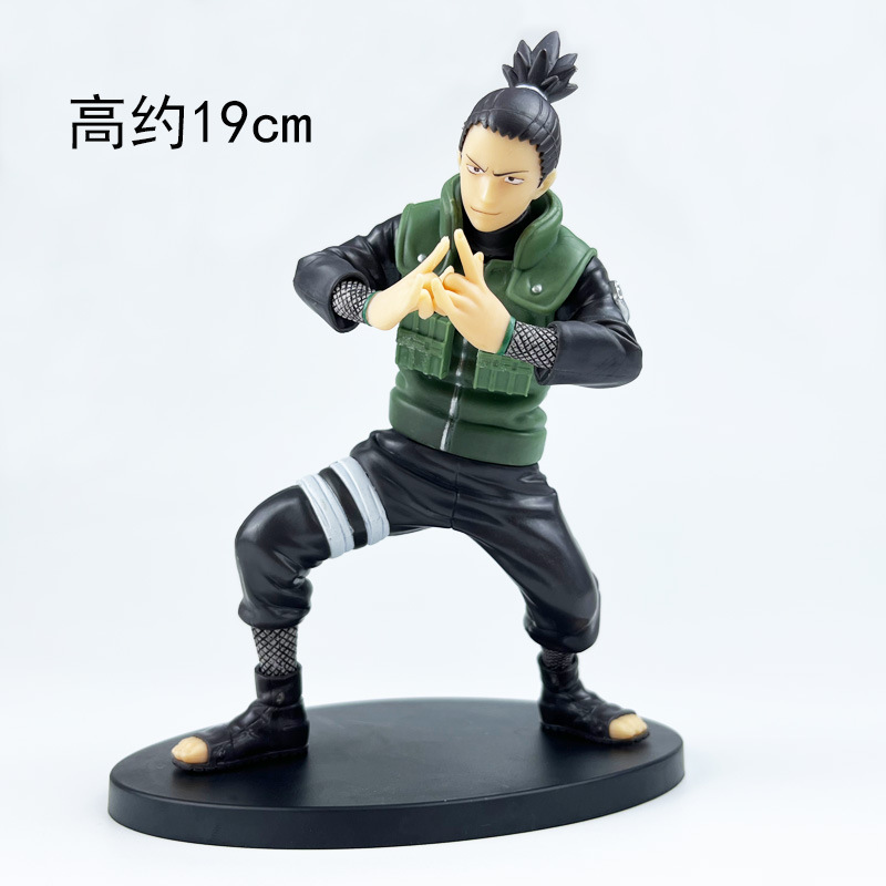 thumbnail image 1 of Anime Naruto Ninja Uzumaki Naruto Kakashi Gaara forma de batalla muñeca modelo ornamento Shikamaru uno, 1 of 2