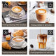 Cross-border automatic household milk frothing machine hot and cold electric milk frothing machine milk frothing mixing cup milk frothing machine wholesale