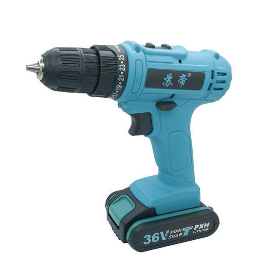 【货号04605】苏帝36V锂电钻，1300电池5C。