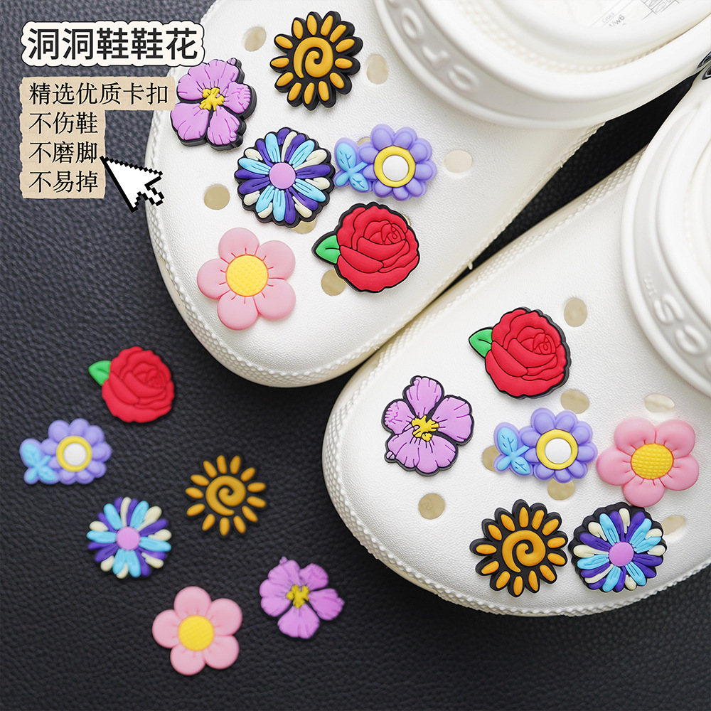 Cartoon Crocs-style slippers