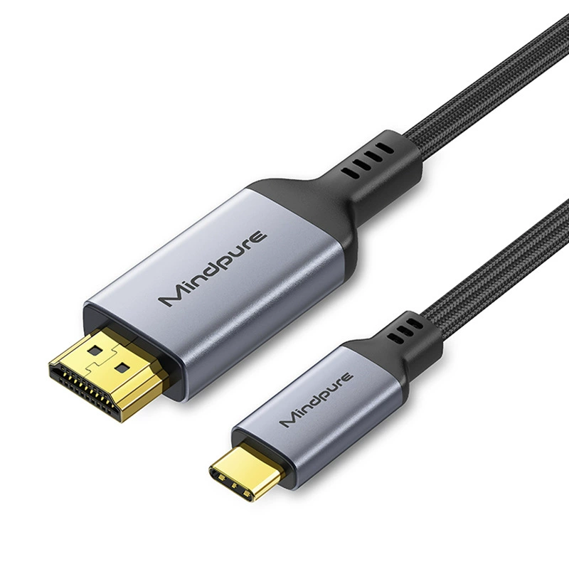 Кабель Type-C к HDMI (Mindpure) AD035 & AD030, 4K, длина 1.0–2.0 м