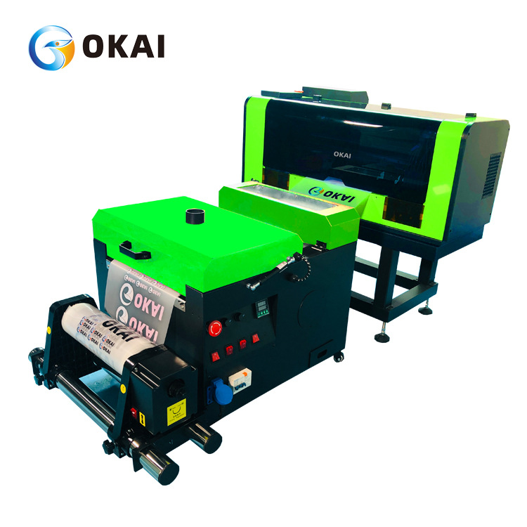 OKAI XP600双头A3非改装30CM白墨烫画打印机抖粉机 DTF数码打印机