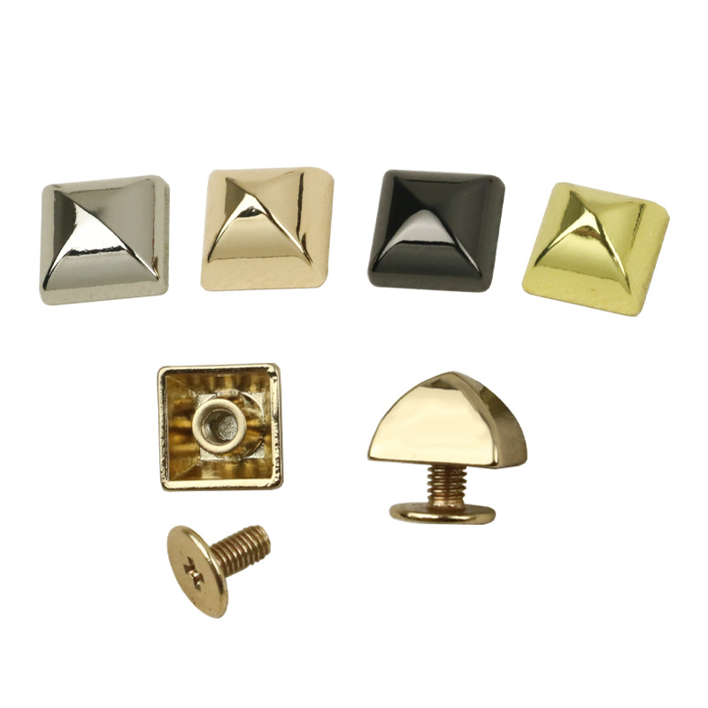 Diámetro exterior 10mm mongol bolsa decorativa hebilla pie clavo inferior tornillo bolsa decorativo clavo arco tornillo image 6