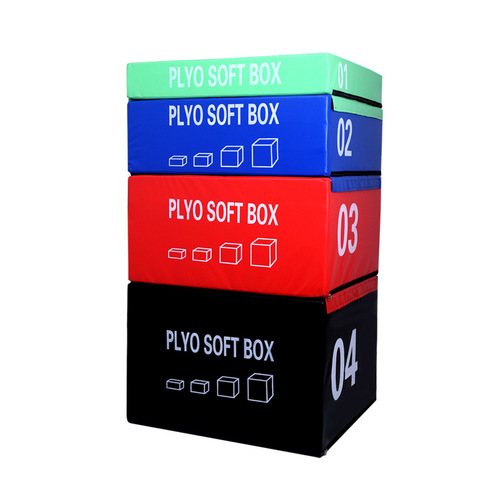 Four-in-one combination box jump box progressive software bounce training fitness equipment taekwondo gym physical fitness box jump box