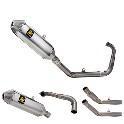 Motorcycle exhaust pipe | Middle Section Non-Destructive Installation