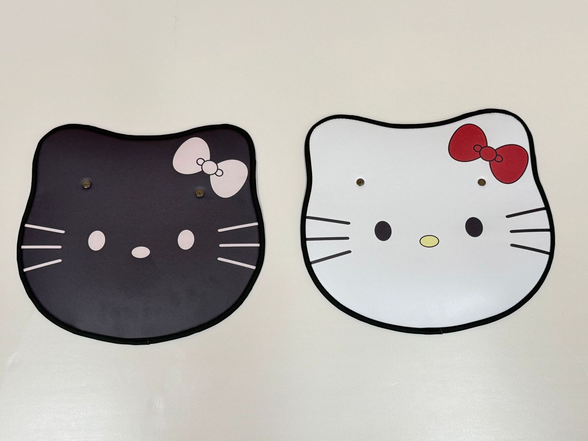 Cute Kitten Cartoon Seat Back Anti-Kick Pad for Ladies, Car Rear Seat Anti-Dirt Pad, Anti-Kick Mat