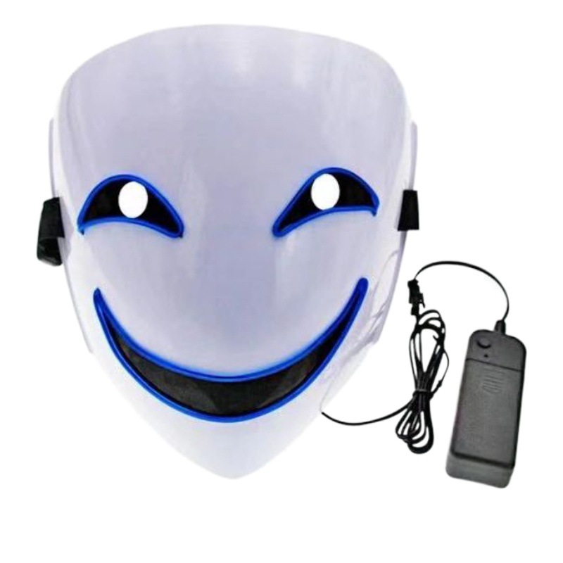 FUENTE fabricante envío gratis de 100 piezas de luz de Halloween máscara de apoyo dibujo bala Luz Fría