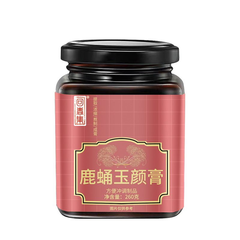 Lucong Yuyan Gao (Deer Antler & Silkworm Pupae Herbal Paste) — 300g Nourishing Herbal Paste overview
