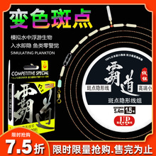 竞技斑点主线组隐形伪装绑好套装钓鱼线绑好台钓成品配件鱼钩批发