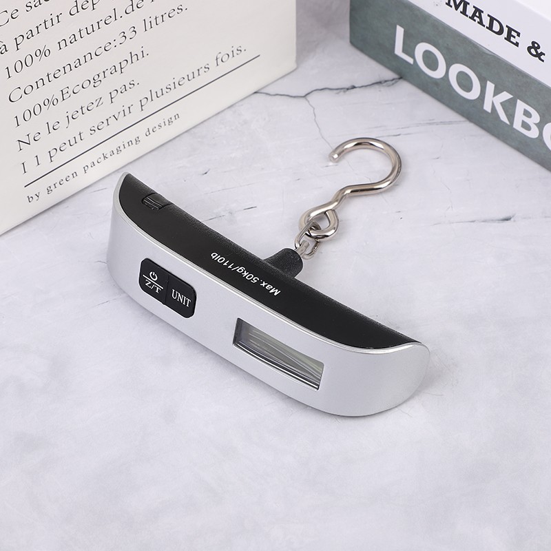 50kg Wholesale Home Use Black Portable Handle Scale 50kg Mini Handheld Scale Portable Electronic Scale Small Fishing Scale Express Delivery