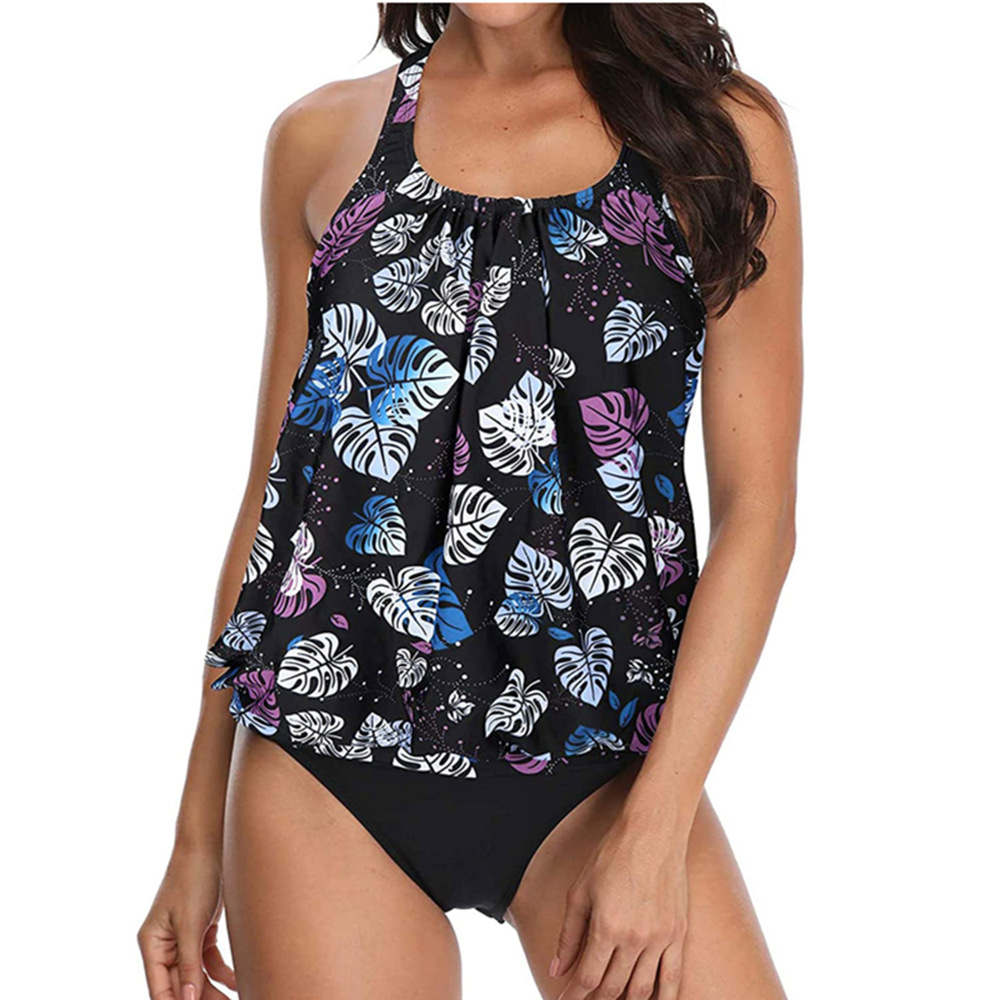 2023 Nieuwe Tankini Sexy Split-zwemkleding Dames Triangle Beach Conservatieve zwemkleding_voghion.com