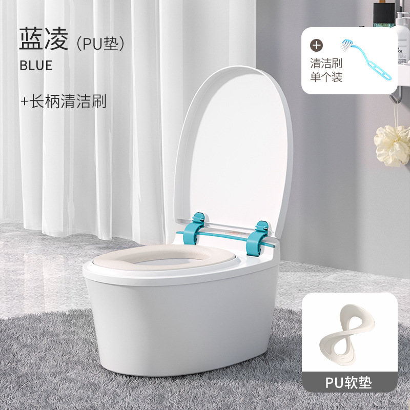 Blue PU + cepillo