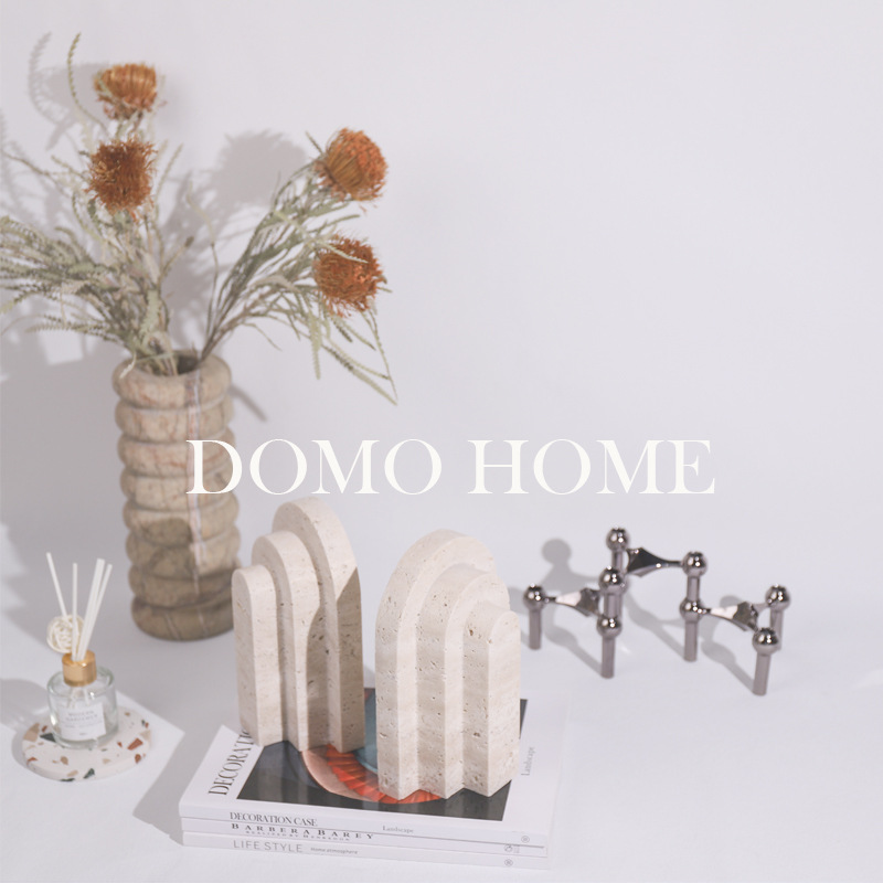 Natural Yellow Stone Bookend