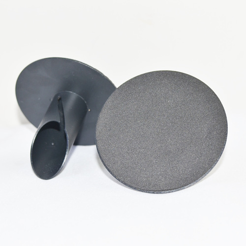 New  Black Iron Candlesticks European Style Desktop Simple Slanted Candlesticks Wholesale Metal Candle Holders