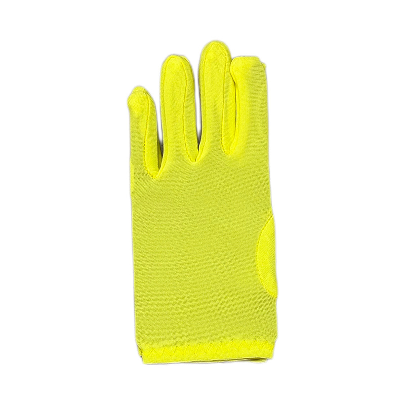 Guantes de Etiqueta para Niños, Guantes de Actuación para Bodas, Negros, Blancos, Coloridos, Mate, Elásticos, Guantes de Mujer, Guantes de Baile