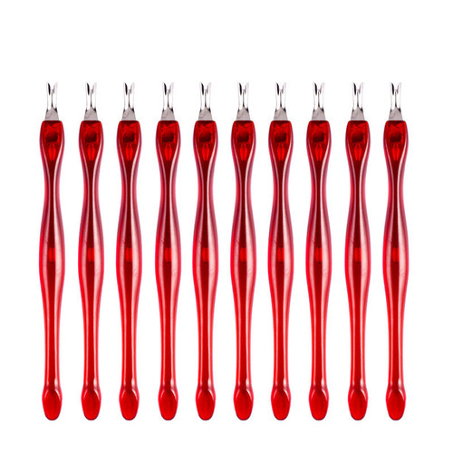 Dead skin fork manicure tool, cuticle dead skin tool, large and small dead skin fork, manicure tool set, dead skin pusher